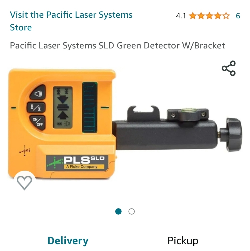 Fluke laser detector